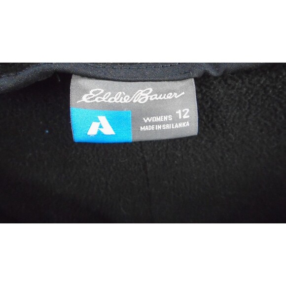 Eddie Bauer First Ascent Rainier Women Size 12 (34x30) Black Pants Fleece Lined - Picture 11 of 12